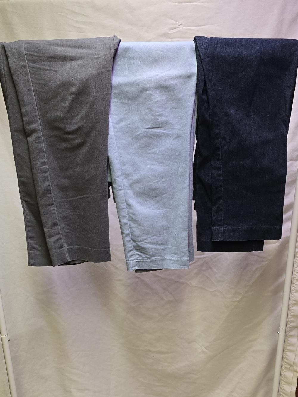 3 Pairs of Croft & Barrow Effortless Stretch Pull-On Pants - 12P Regular
